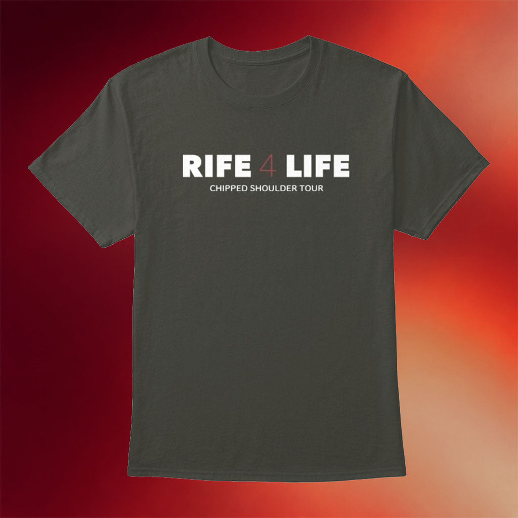 Matt Rife Merch 2026 Rife 4 Life T-Shirt Chipped Shoulder Tour Shirt Gift For Comedy Fans