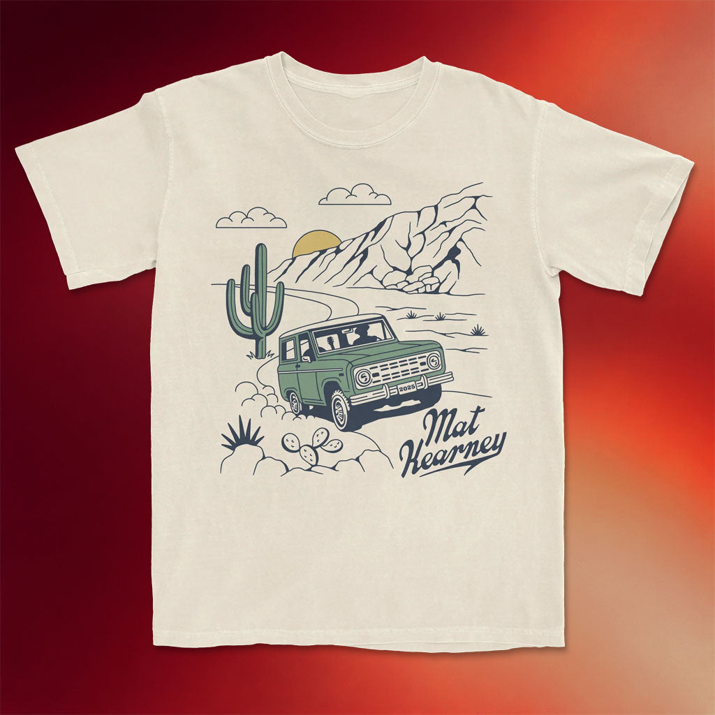 Mat Kearney Merch 2026 Headlights Home Tour T-Shirt Best Gifts For Music Lovers
