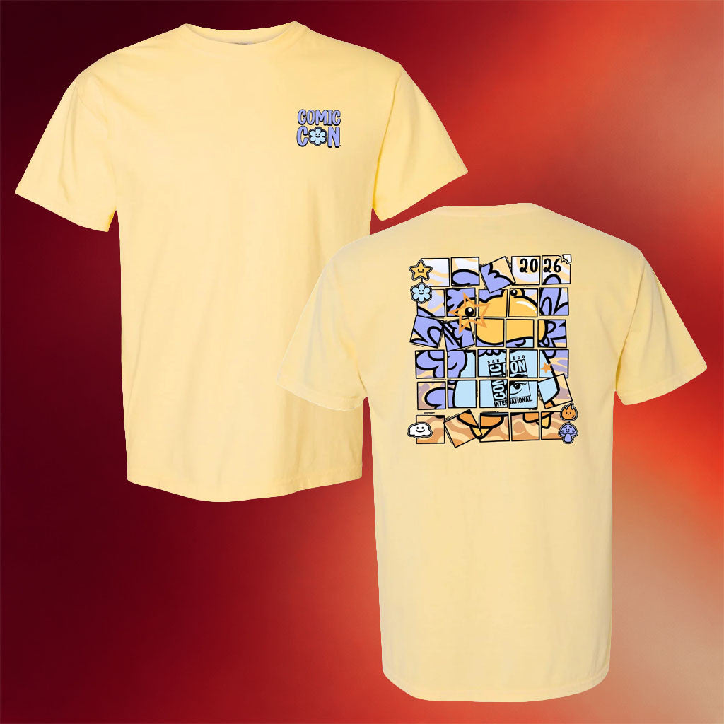 Comic Con Merch 2026 Comic Con Stacked Puzzle Bird T-Shirt Birthday Ideas For Sisters