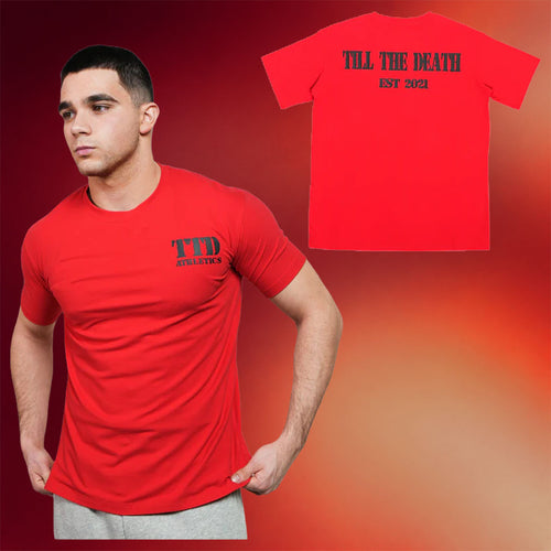 TTD Athletics Merch 2026 Jail House T-Shirt Red Till The Death Merch Cool Gift For Him