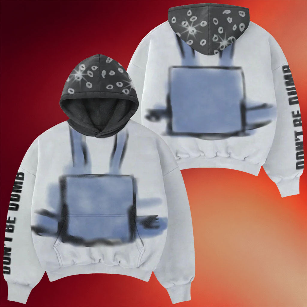 ASAP Rocky Merch Rugahand Pearl Head Hoodie Don't Be D umb Hoodie Gifts For Brother