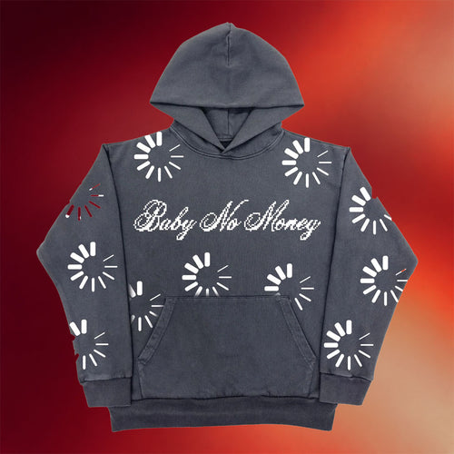 BbnoS Merch 2026 Loading Hoodie Baby No Money Hoodie Gifts For Rapper Fans