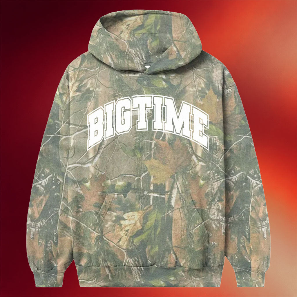 BigTime Merch BigTime Camo Hoodie Birthday Present For Brother