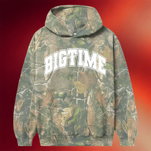 BigTime Merch BigTime Camo Hoodie Birthday Present For Brother
