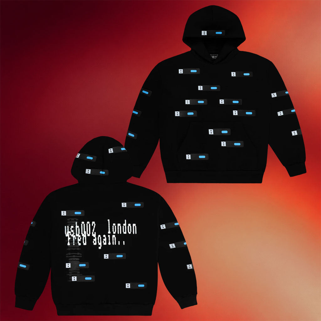 Fred Again Merch 2026 USB002 London Hoodie Music Related Gifts For Guys