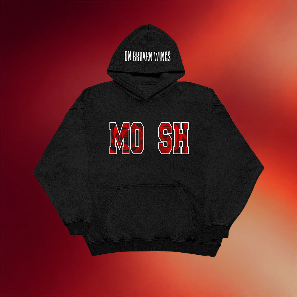 Friends Family Forever Merch On Broken Wings Mosh Rose Hoodie Gift Ideas For Brother