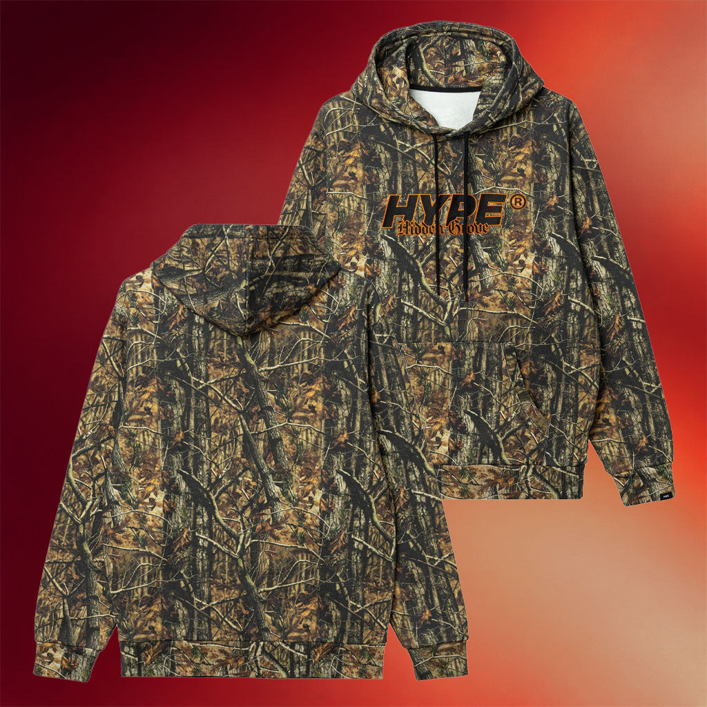 Hype Merch 2026 Forest Camo Hoodie Hidden Grove Hoodie Present For Husband