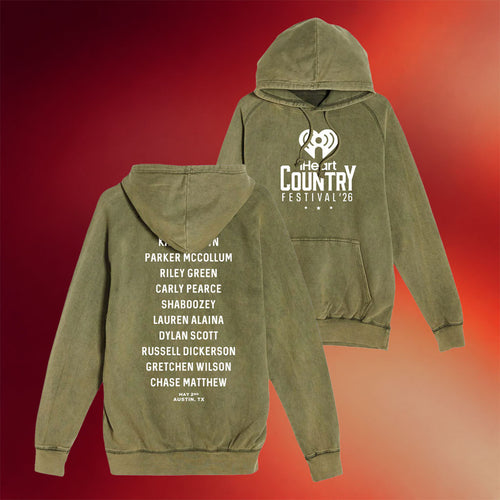 IHeart Merch IHeartCountry Festival 2026 Lineup Hoodie Best Gifts For Music Lovers