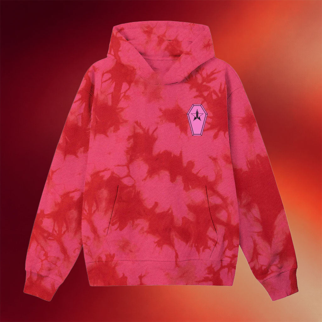 Jeffree Star Cosmetics Merch 2026 Blood Sugar Tie Dye Hoodie Unique Gifts For Besties