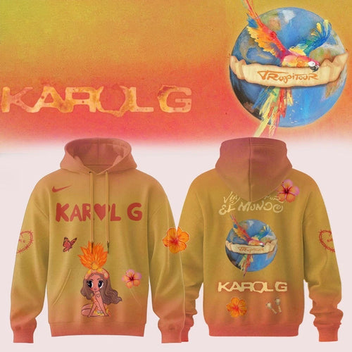 Karol G Merch 2026 Karol G Hoodie Karol G Tropitour Hoodie Best Gifts For Music Lovers