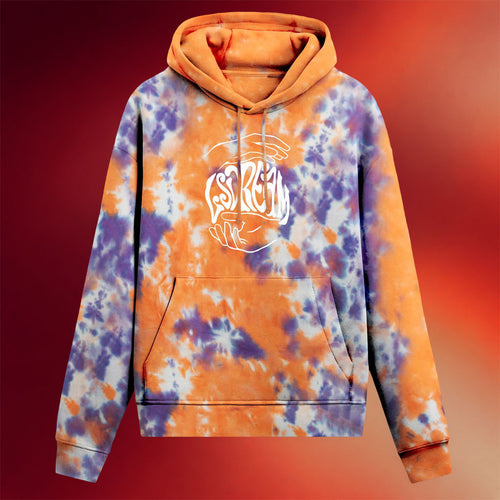 LSDREAM Merch 2026 Cosmic Sunset Tie Dye Hoodie LSDREAM Hoodie Perfect Father's Day Gifts