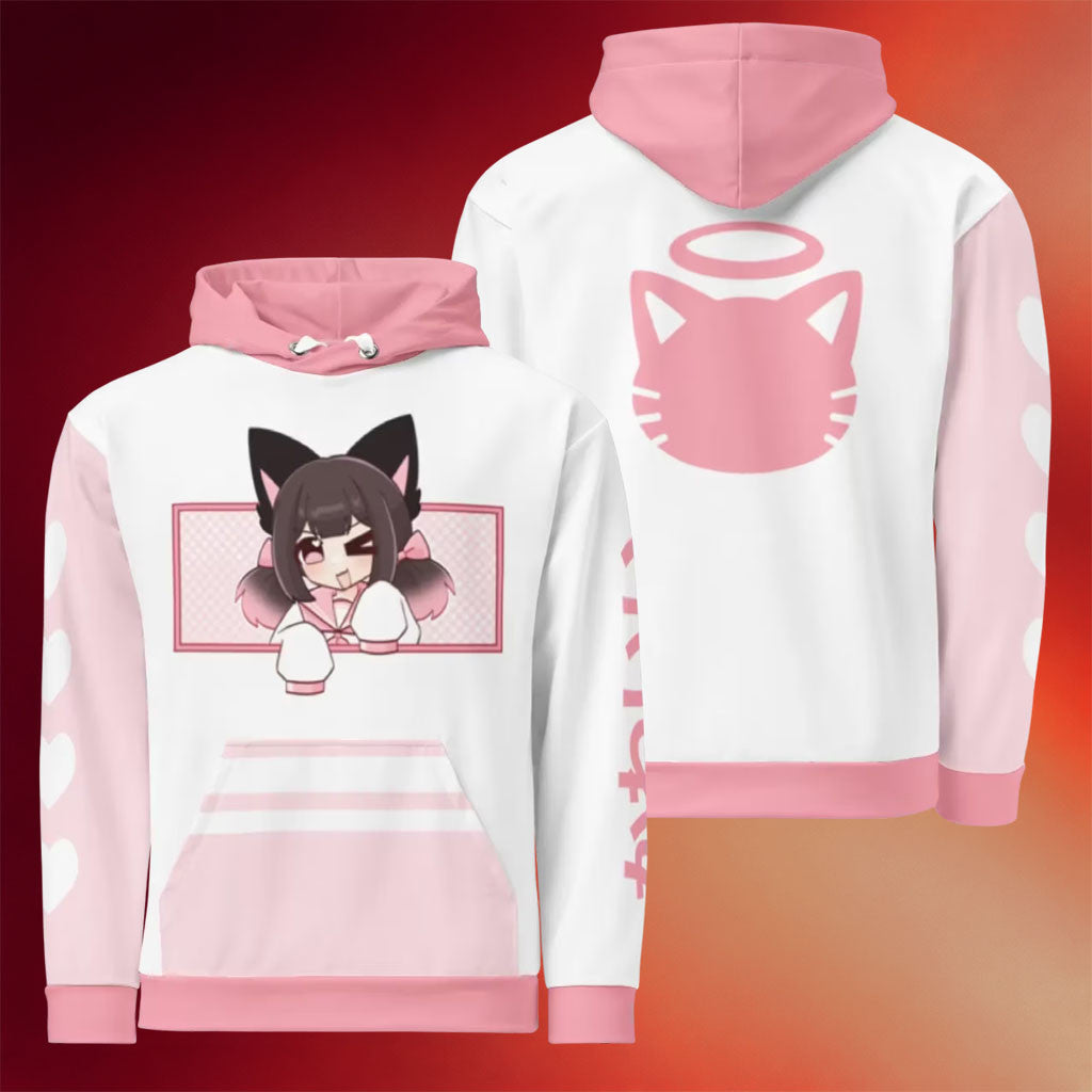 Meowbah Merch Peekameow Hoodie Cute Birthday Gift For Sister