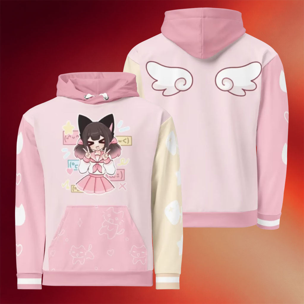 Meowbah Merch LUV Love MEOWBAH Hoodie Meowbah Hoodie Gifts For Best Friends