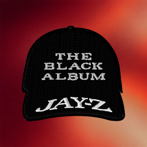 Jay-Z30 Merch 2026 The Black Album Embroidered Hat Jay-Z Merch Gift Ideas For Rap Lover