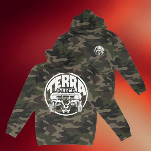Terra Crew Merch 2026 Prerandan Camo Hoodie Terra Crew Apparel Father's Day Gifts For Dad