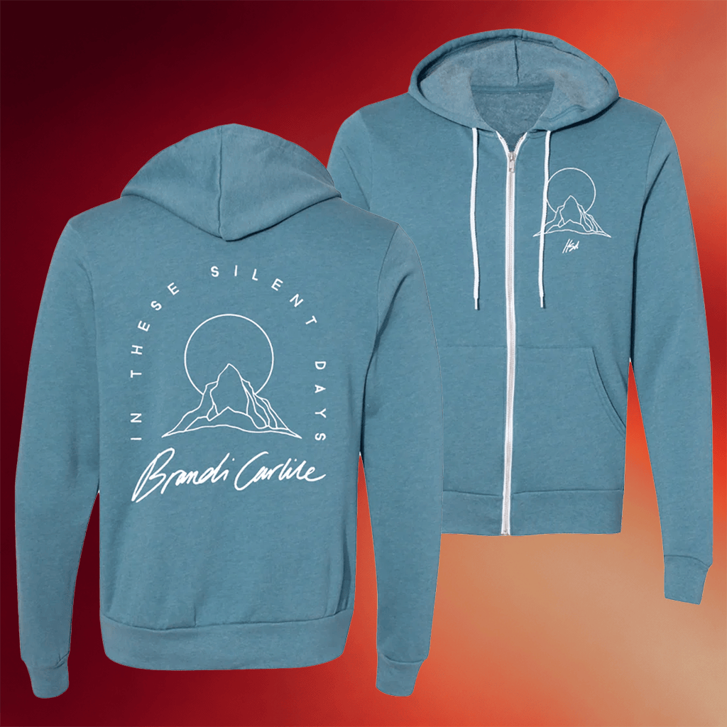 Brandi Carlile Merch In These Silent Days Zip Hoodie Birthday Gifts For Music Lovers