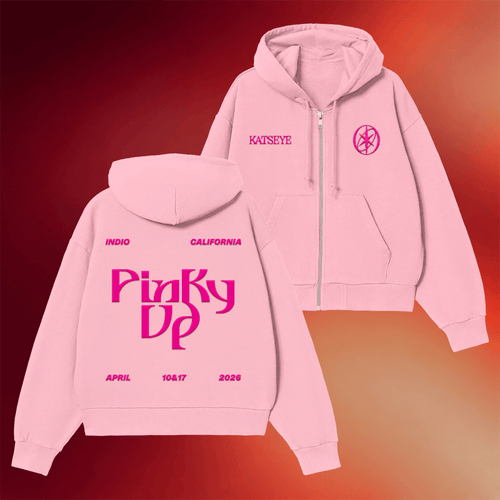 KATSEYE Coachella Merch 2026 KATSEYE Coachella Zip Hoodie Music Lover Gifts For Her