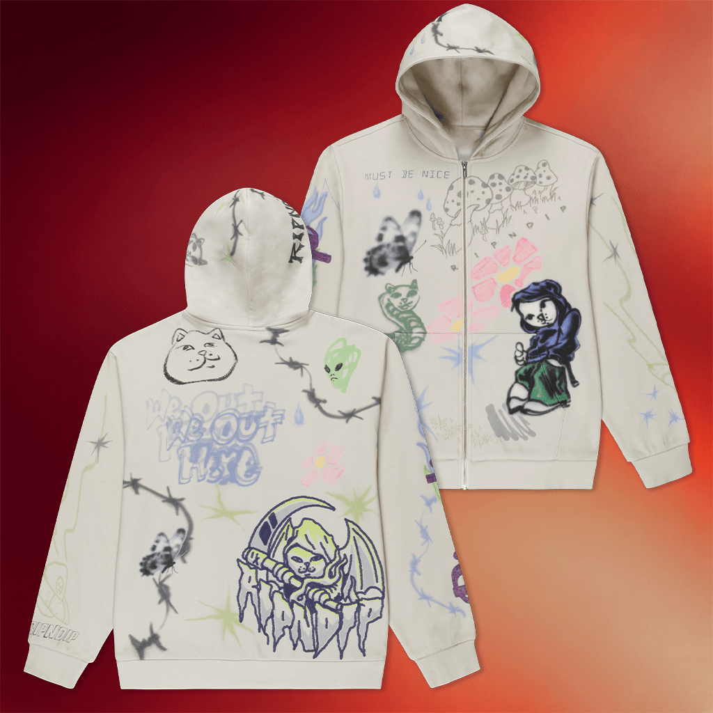 Main Source Merch Ripndip Goosebumps Zip Hoodie Must Be Nice Hoodie Gifts For BFF