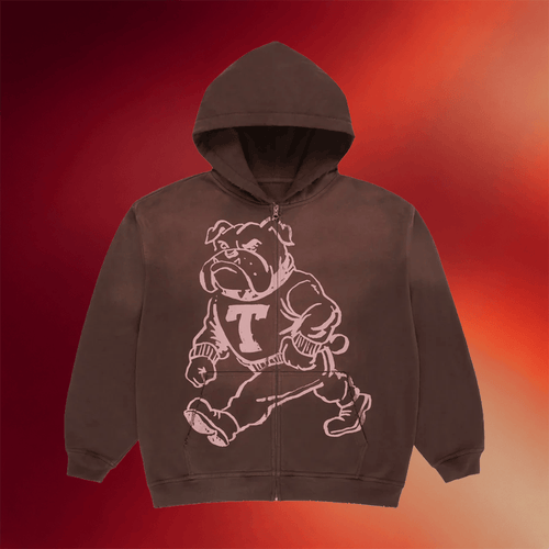 TDE Merch 2026 Dawg Zip Hoodie Top Dawg Entertainment Merch Gifts For Friends
