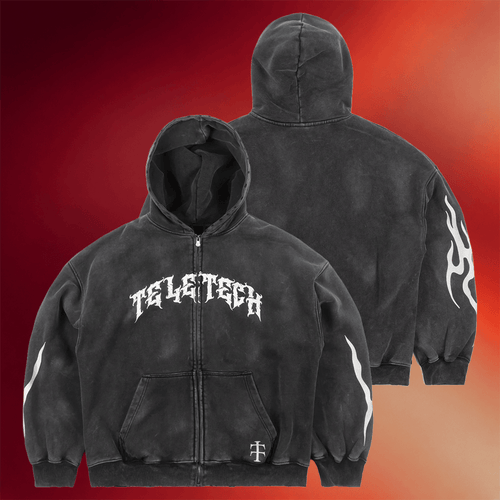 Teletech Merch Hardcore Ultra TT Zip Hoodie Teletech Hoodie Birthday Present For Son