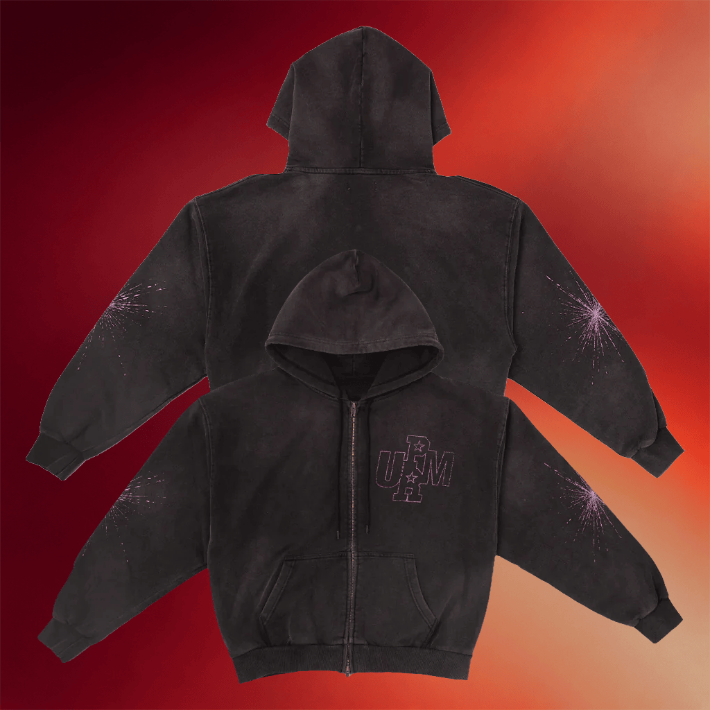Upperroom Merch 2026 Firework Zip Hoodie Best Birthday Gift For Sisters