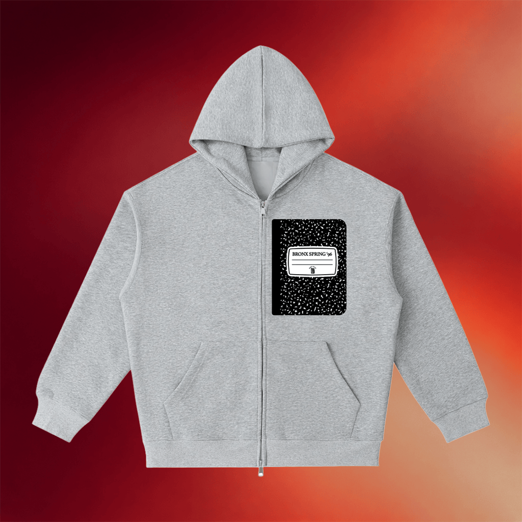 Bronx Native Merch 2026 Bronx Spring 96 Notebook Zip Hoodie Unique Father's Day Gifts