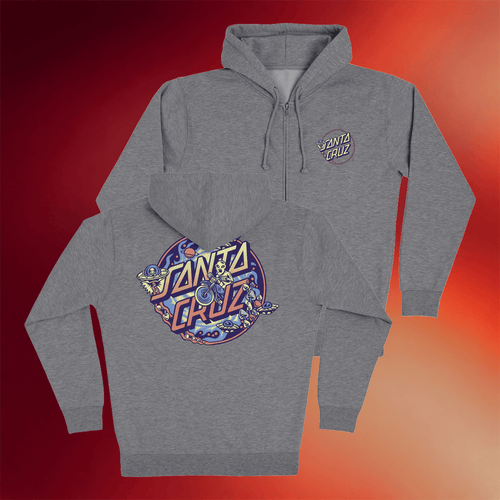 Santa Cruz Merch 2026 Winkowski Dope Planet 2 Santa Cruz Zip Hoodie Gifts For Him