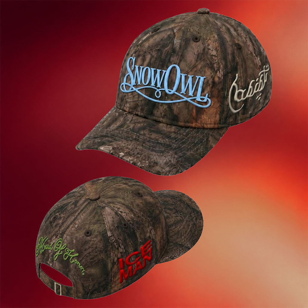 Drake Merch Amazon 2026 SnowOwl Camo Hat Embroidered Drake Iceman Merch Fan Gifts