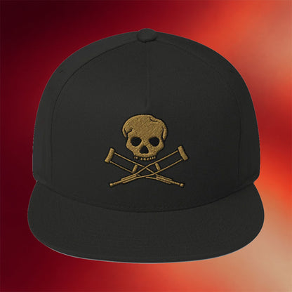 Jackass Merch 2026 Logo Skull Embroidered Snapback Hat Jackass Hat Gift For Dudes