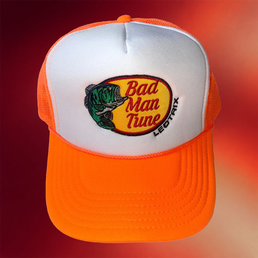 KT8 Merch 2026 Leotrix Bad Man Tune Trucker Hat Embroidered Leotrix Merch Gift For Dad