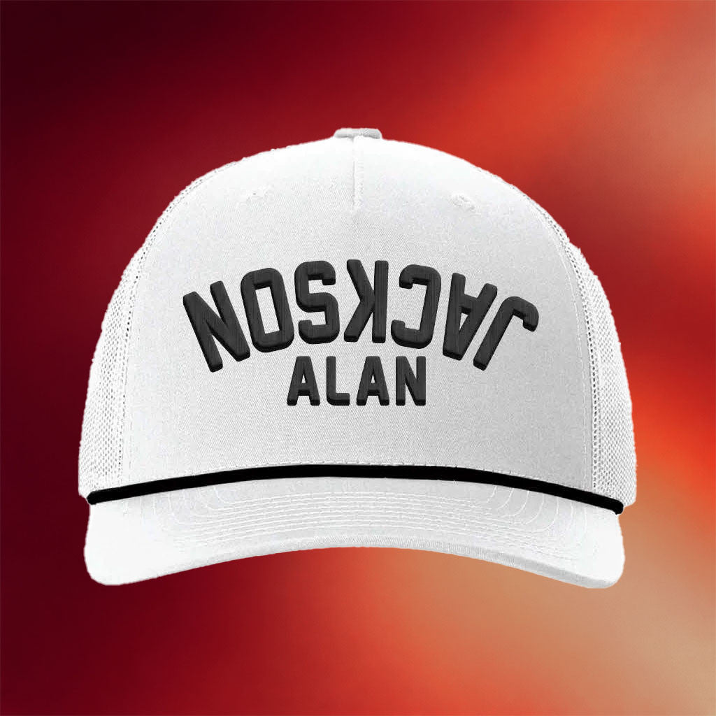 Alan Jackson Merch 2026 Alan Jackson Upside-Down Trucker Hat Presents For Country Fans