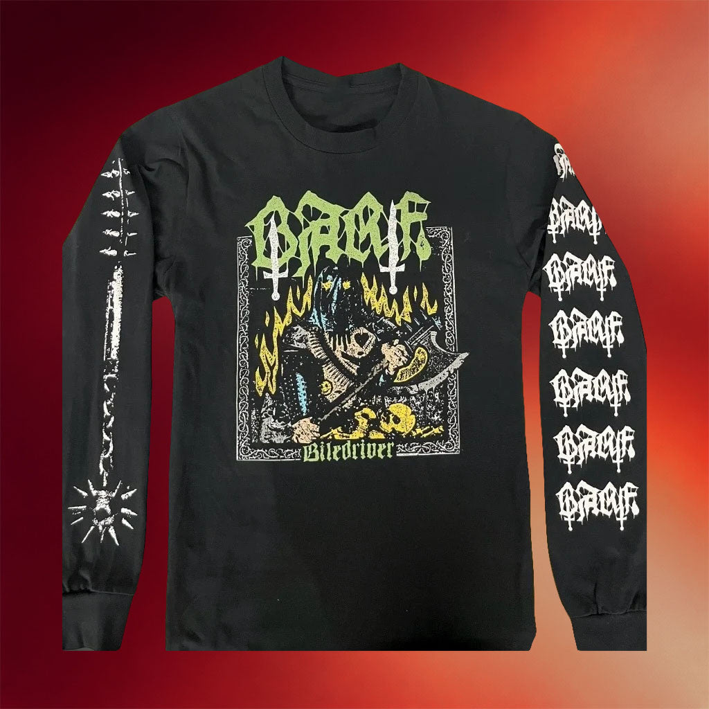 Lowbrow Screen Printing Merch 2026 BARF Biledriver Long Sleeve Shirt Gift For Friends