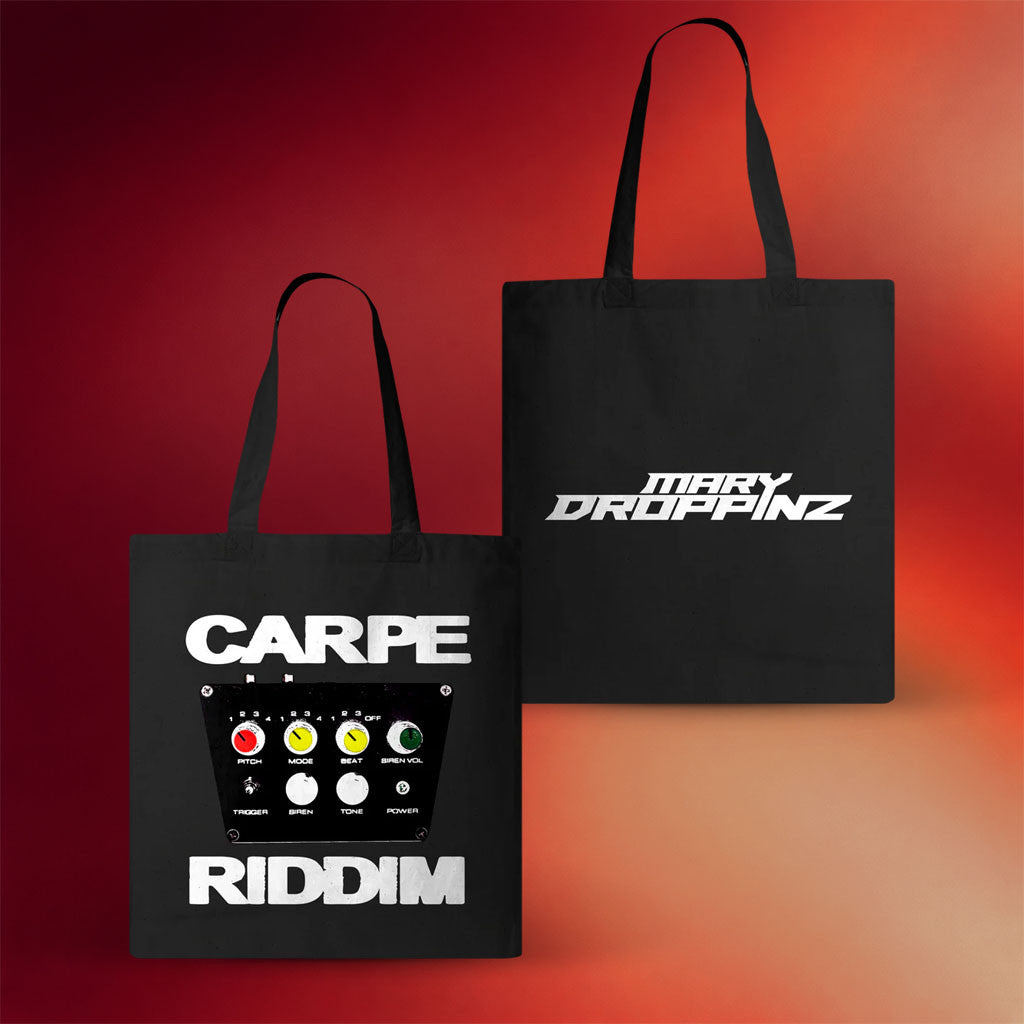 KT8 Merch 2026 Mary Droppinz Carpe Riddim Tote Bag Mary Droppinz Merch Gift For Music Fans