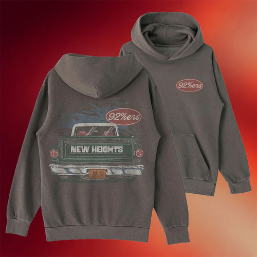 New Heights Merch 2026 New Heights Vintage Pickup Graphic Hoodie Present For Friends