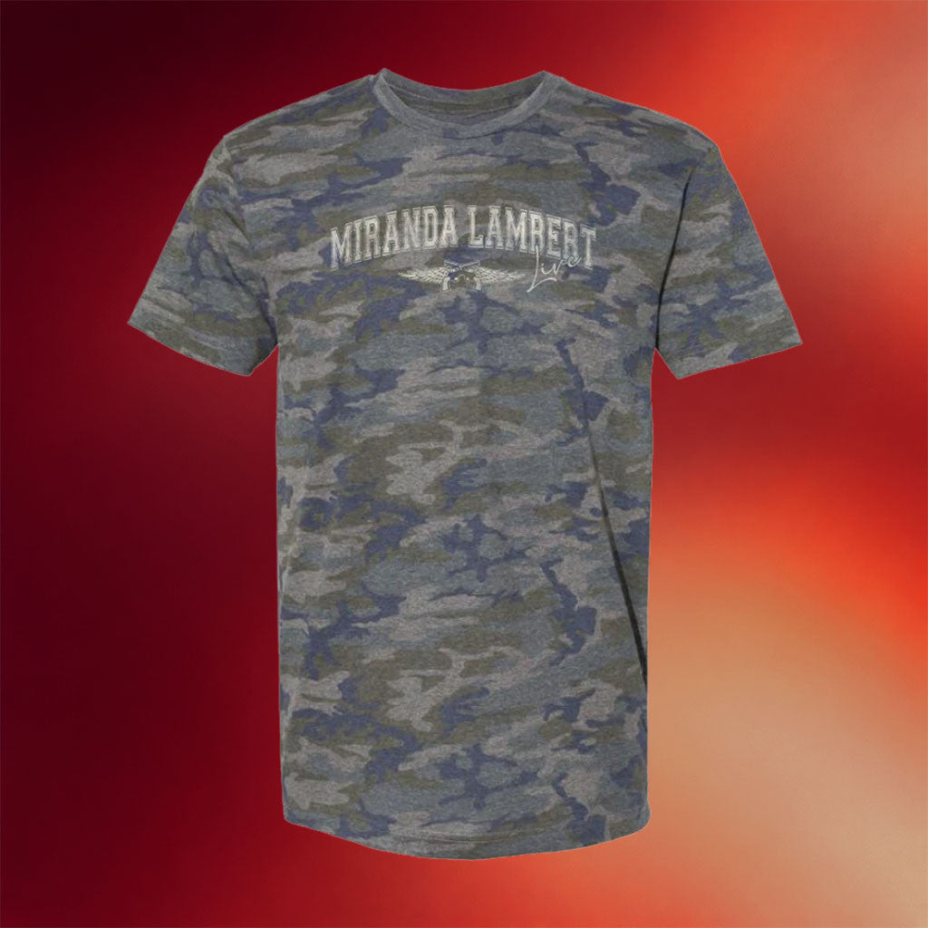 Miranda Lambert Merch 2026 Camo Logo T-Shirt Miranda Lambert Shirt Best Gift For Dad