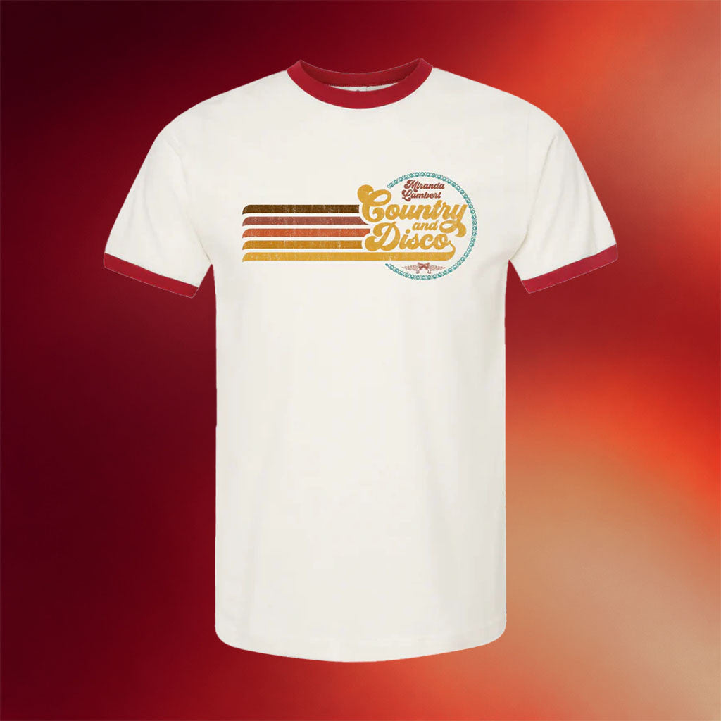 Miranda Lambert Merch 2026 Country And Disco Ringer Shirt Presents For Music Lovers