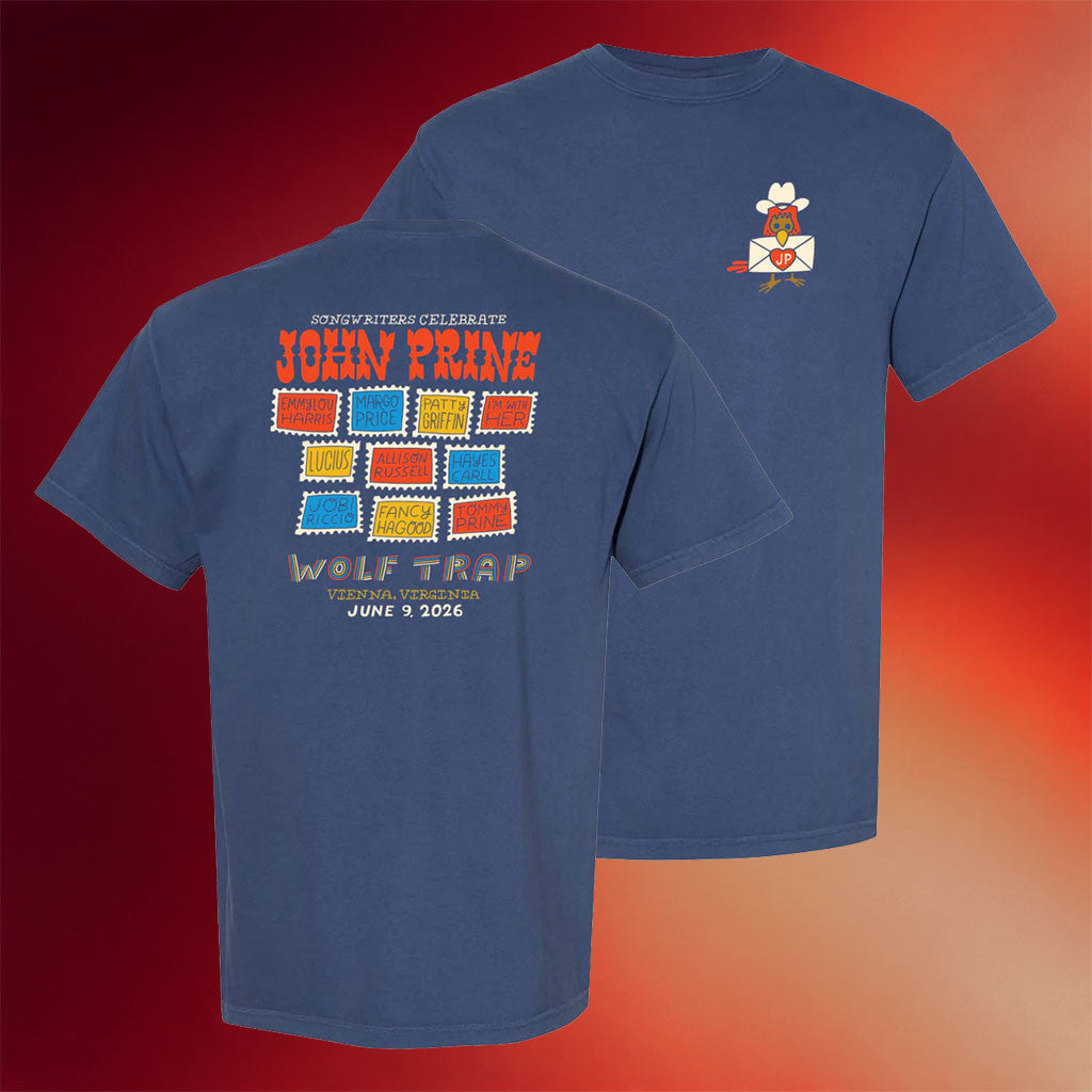 Port Merchandise 2026 Wolf Trap Concert T-Shirt John Prine Merch Gift For Music Lovers