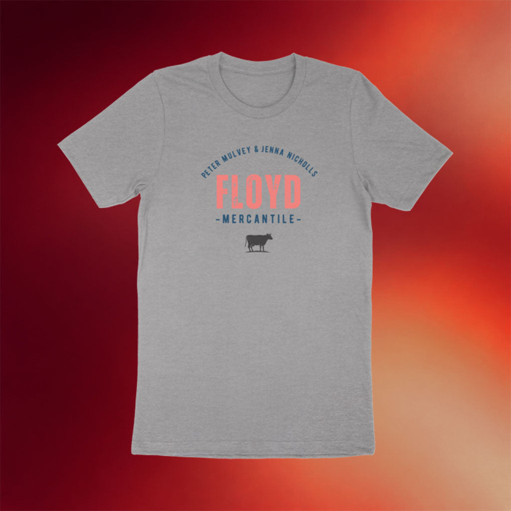 Merchtable Merch 2026 Cow Retro T-Shirt Floyd Mercantile Merch Gift Ideas For Fathers