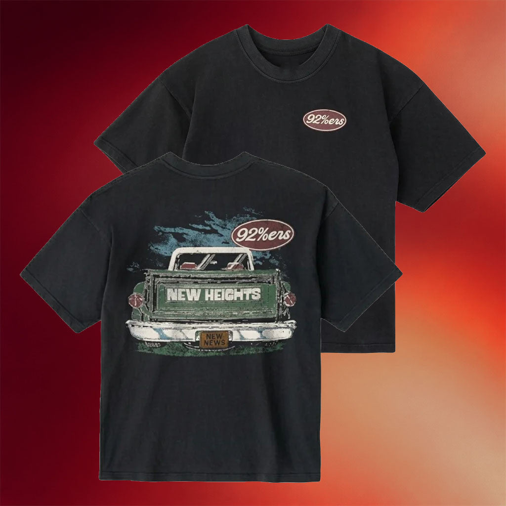 New Heights Merch 2026 New Heights Vintage Pickup Graphic T-Shirt Gift For Brothers