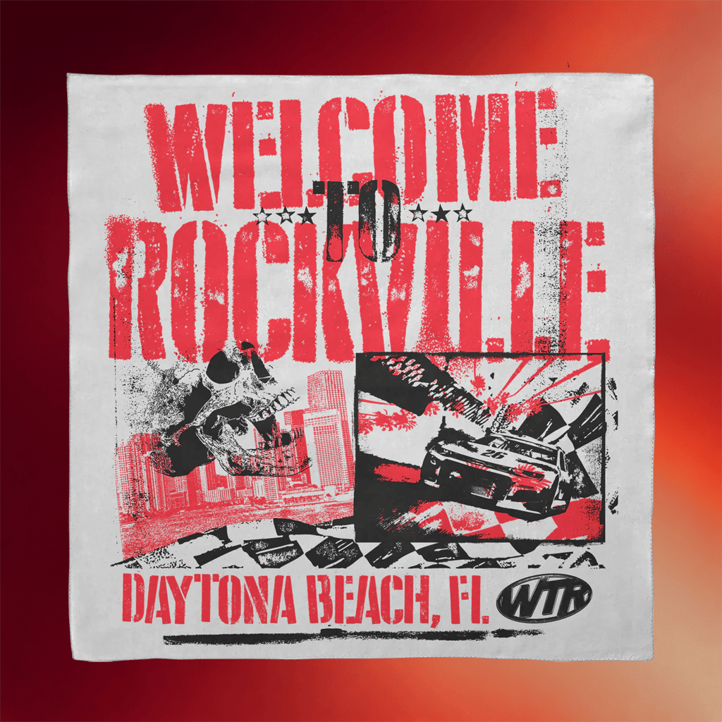 Welcome To Rockville Merch 2026 Stenciltown Bandana Gift Ideas For Rock Music Lovers