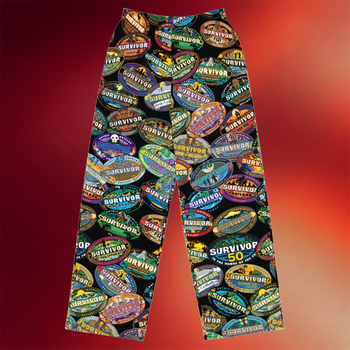 Survivor Merch 2026 Survivor Pajama Pants 50 Seasons Logo Pants Gifts For Fans