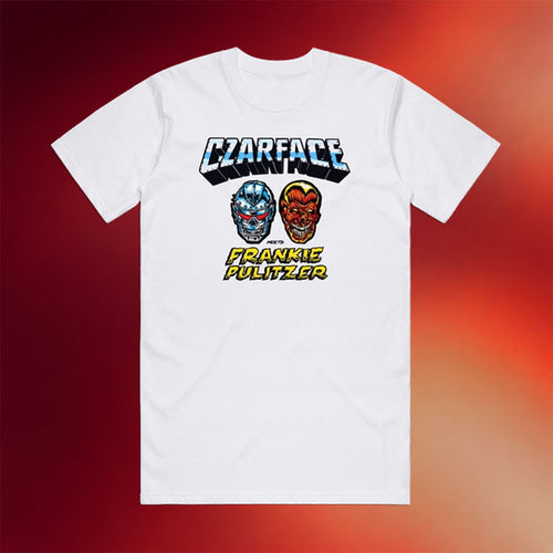 Czarface Merch 2026 CZFP White T-Shirt Frankie Pulitzer Shirt Cool Gifts For Brothers