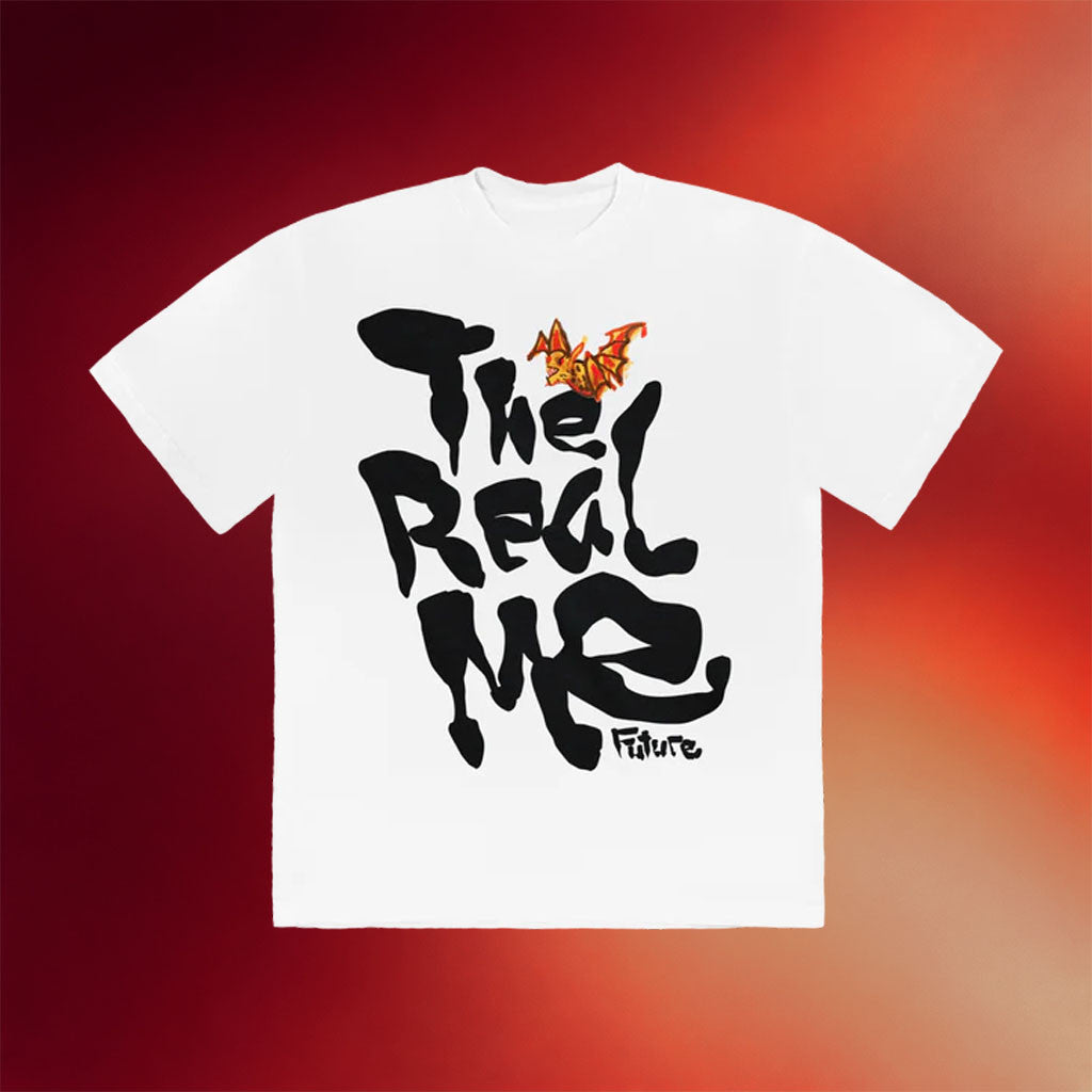 Future Merch 2026 The Real Me White T-Shirt Special Birthday Gifts For Dudes