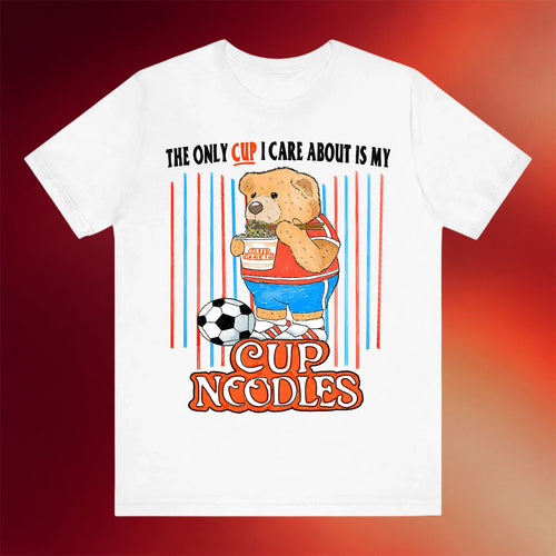 Justins Shirt Merch 2026 Cup Of Noodles T-Shirt Funny FIFA Game Day Shirt Gifts For Brothers