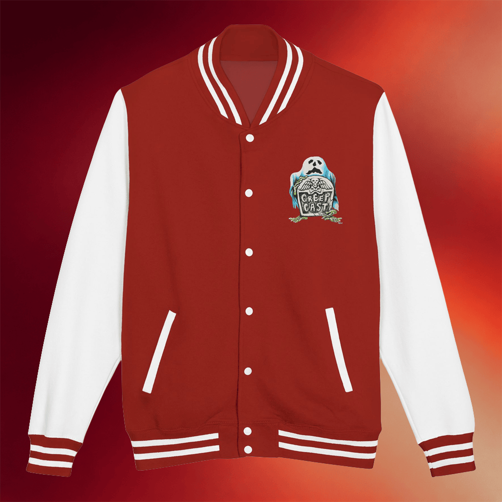 CreepCast Merch 2026 Creep Cast Varsity Jacket Unique Gifts For Brothers