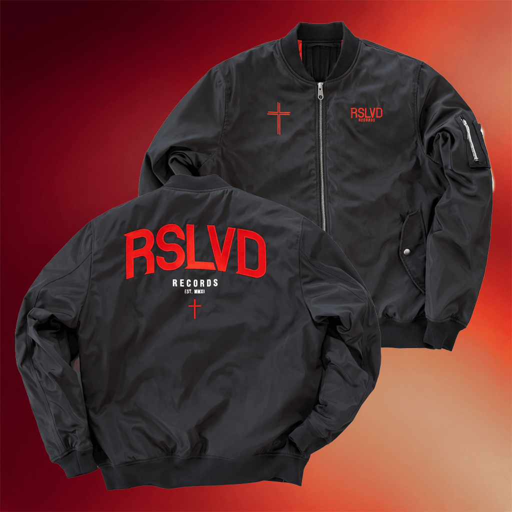 Dirty Workz Merch 2026 RSLVD Records Bomber Jacket Best Gifts For Fans