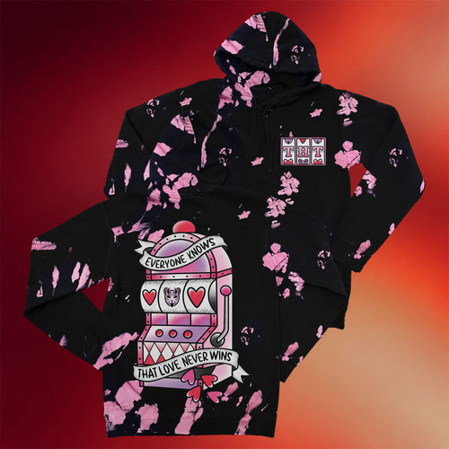 The Home Team Merch Slot Machine Tie Dye Hoodie THT Hoodie Gifts For Rock Band Fans