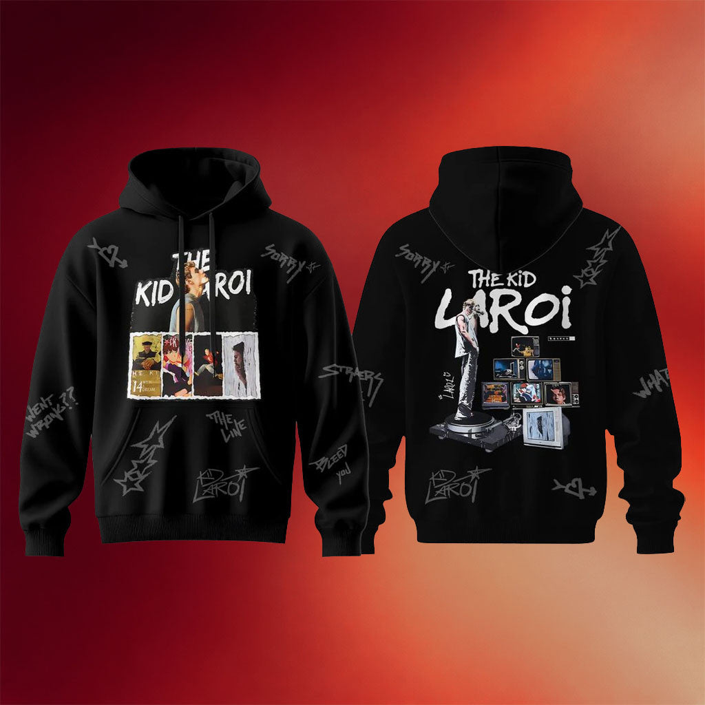 The Kid Laroi Merch 2026 The Kid Laroi Tour Black Hoodie Best Gifts For Music Lovers