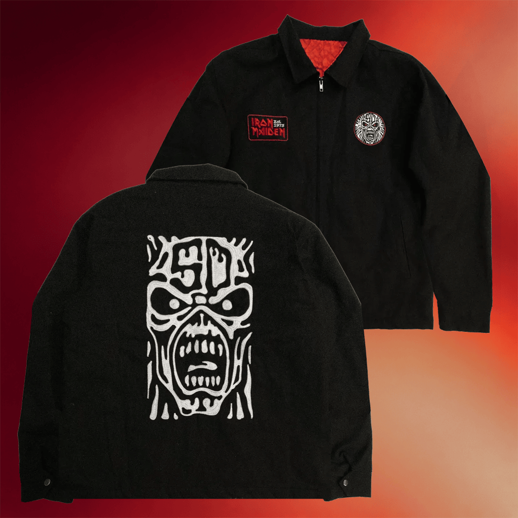 Iron Maiden Merch 2026 Iron Maiden 50th Anniversary Jacket Gifts For Heavy Metal Band Fans