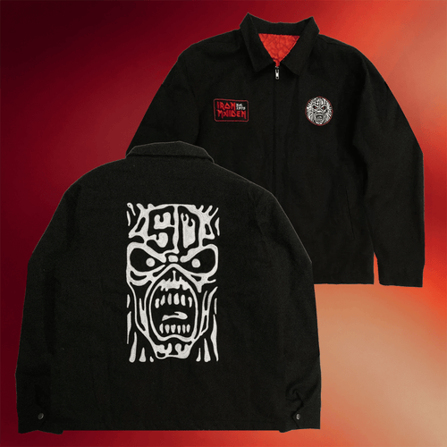 Iron Maiden Merch 2026 Iron Maiden 50th Anniversary Jacket Gifts For Heavy Metal Band Fans